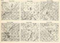 Langlade County - Neva, Price, Rolling, Antigo, Peck, Polar, Wisconsin State Atlas 1930c